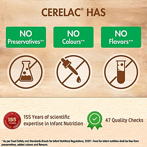 Nestle Cerelac Wheat Apple Baby Food Cereal - 6 To 24 Months Baby, 350 g