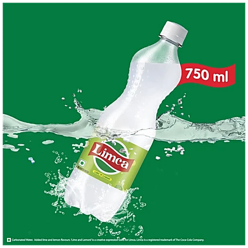 Limca Soft Drink - Lime & Lemoni Flavoured, 750 ml PET Bottle
