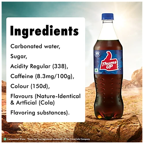 Thums Up Soft Drink, 750 ml