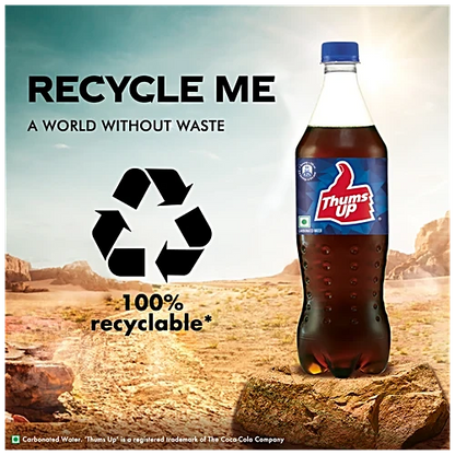 Thums Up Soft Drink, 750 ml