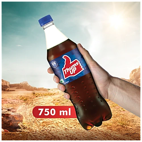 Thums Up Soft Drink, 750 ml