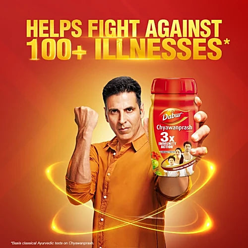 Dabur 3X Immunity Action Chyawanprash, 500 g