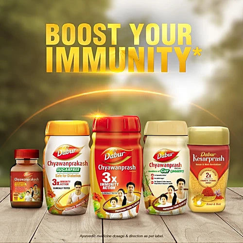 Dabur 3X Immunity Action Chyawanprash, 500 g