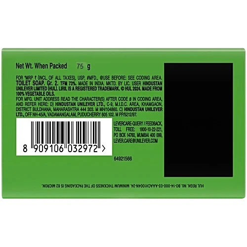 Liril Lemon Soap, 75 g