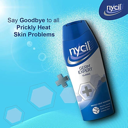 Nycil Germ Expert Prickly Heat Powder Classic With Nycil Classic 50g FREE, 150 g