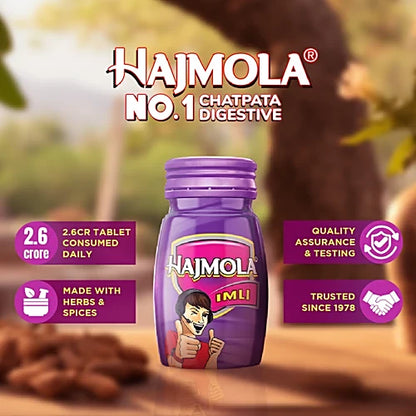 Dabur Hajmola Imli Digestive Tablets, 120 pcs