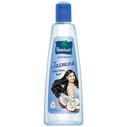 Parachute Advansed - Jasmine, Non-Sticky Coconut Hair Oil, For Shiny, Strong Hair, 90 ml