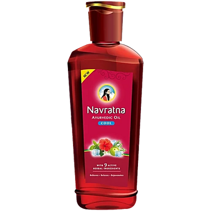 Navratna Ayurvedic Oil - Cool, 180 ml
