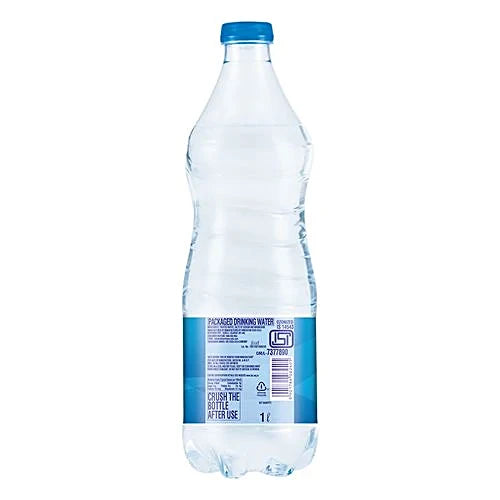 Kinley Drinking Water, 1 L PET Bottle