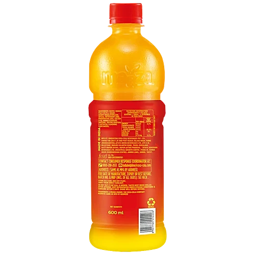 Maaza Mango Drink, 600 ml PET Bottle
