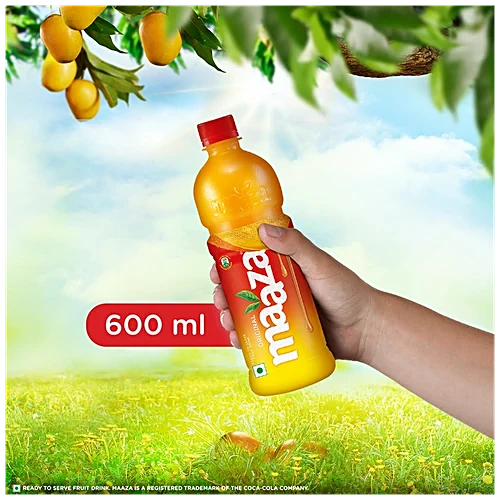 Maaza Mango Drink, 600 ml PET Bottle