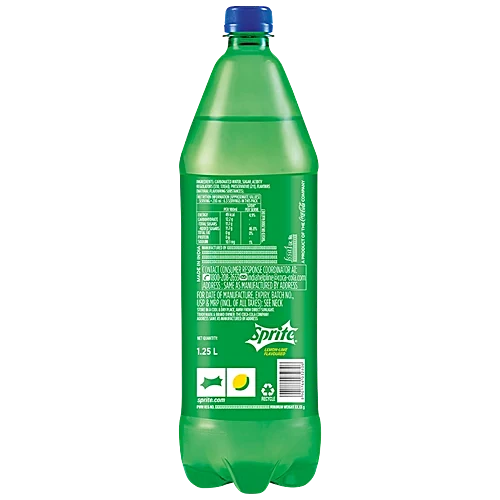 Sprite Soft Drink - Refreshing, 1.25 L PET Bottle