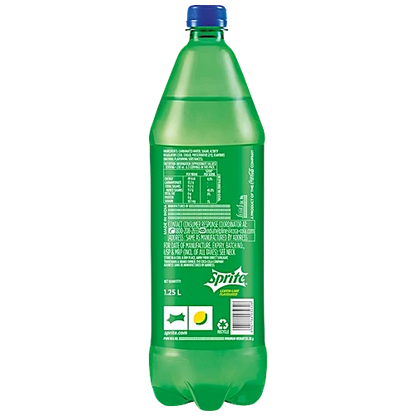 Sprite Soft Drink - Refreshing, 1.25 L PET Bottle