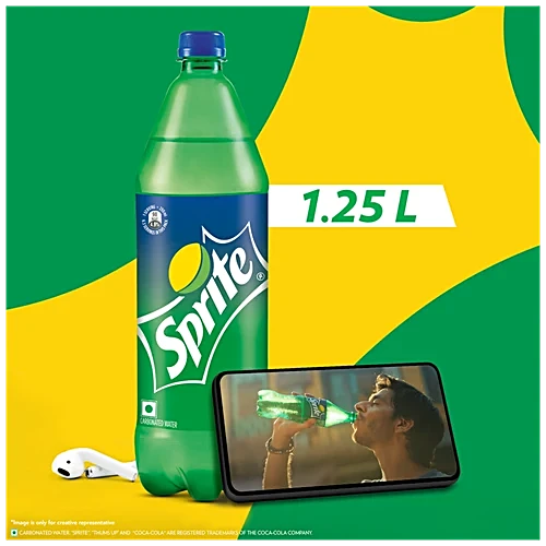 Sprite Soft Drink - Refreshing, 1.25 L PET Bottle