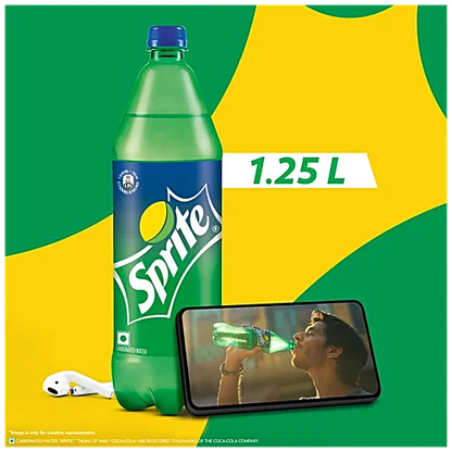 Sprite Soft Drink - Refreshing, 1.25 L PET Bottle
