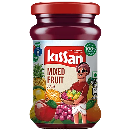 Kissan Mixed Fruit Jam, 200 g