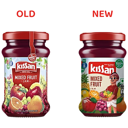 Kissan Mixed Fruit Jam, 200 g