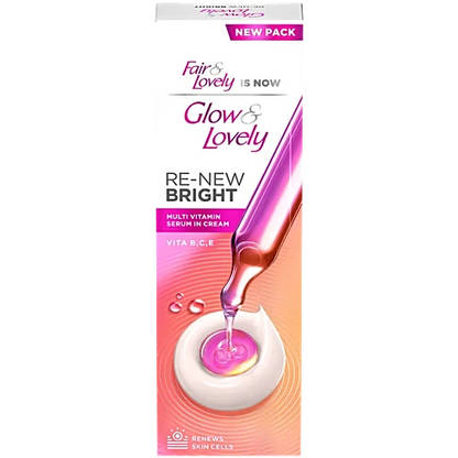 Glow & Lovely Re-New Bright Multivitamin Serum In Cream, 50 g