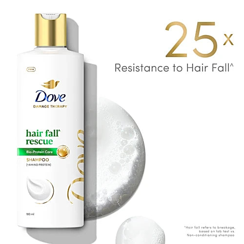 Dove Hair Fall Rescue Shampoo, 180 ml