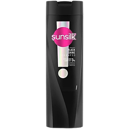 Sunsilk Radiant Black Shine Shampoo, 80 ml