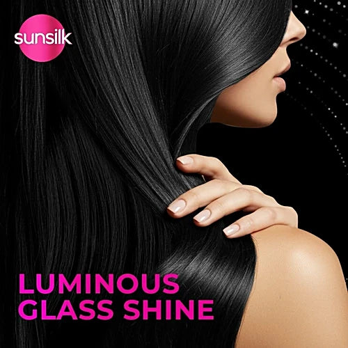 Sunsilk Radiant Black Shine Shampoo, 180 ml