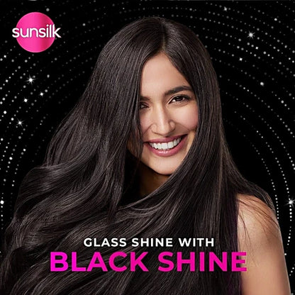 Sunsilk Radiant Black Shine Shampoo, 180 ml