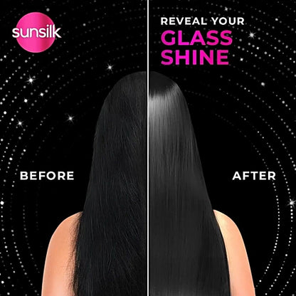 Sunsilk Radiant Black Shine Shampoo, 180 ml