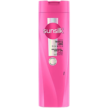 Sunsilk Luscious Thick & Long Shampoo, 180 ml