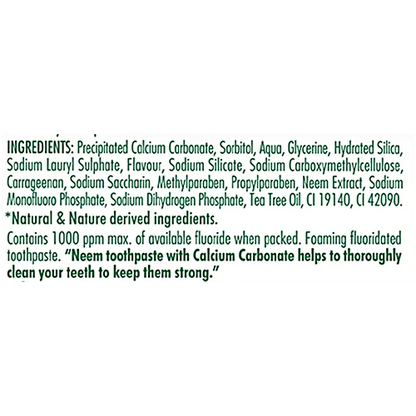 Neem Active Toothpaste (Get Free Toothbrush), 200 g