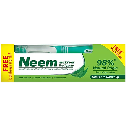 Neem Active Toothpaste (Get Free Toothbrush), 200 g