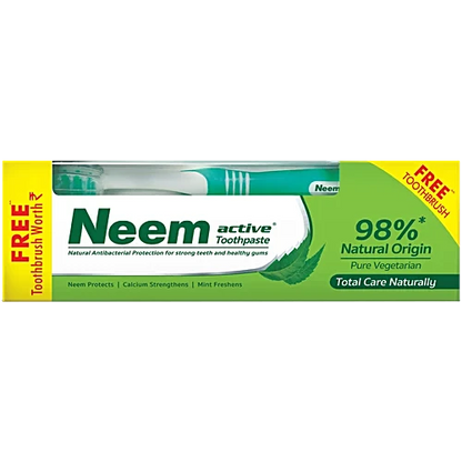 Neem Active Toothpaste (Get Free Toothbrush), 200 g