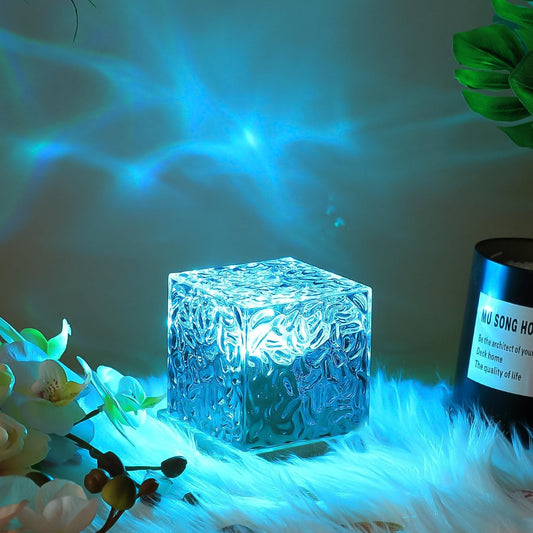 Ocean Wave Projector Lamp 3d Water Wave Led Night Light Water Ripple Night Lamp With Remote