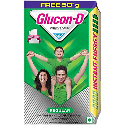 Glucon-D Instant Energy Glucose Powder - Regular, 500 g