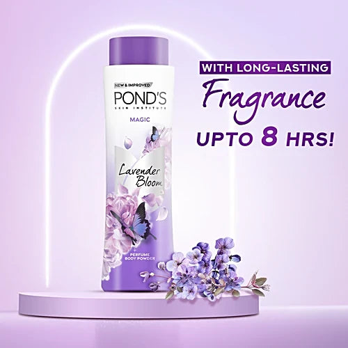 Pond's Magic Lavender Bloom Perfume Body Powder, 80 g