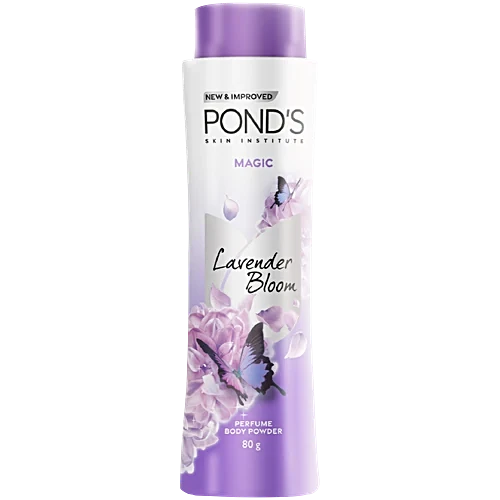 Pond's Magic Lavender Bloom Perfume Body Powder, 80 g