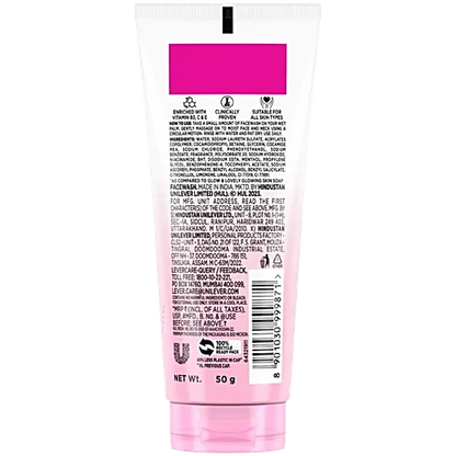Glow & Lovely Bright Glow Face Wash, 50 g