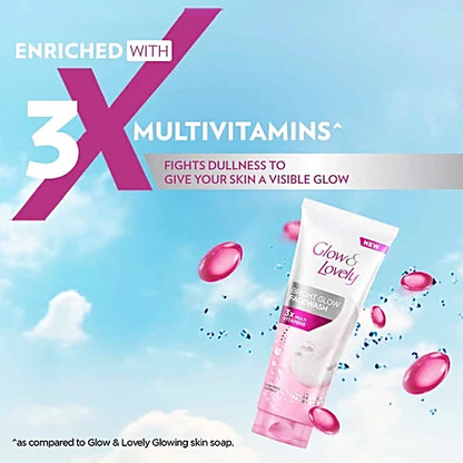 Glow & Lovely Bright Glow Face Wash, 50 g