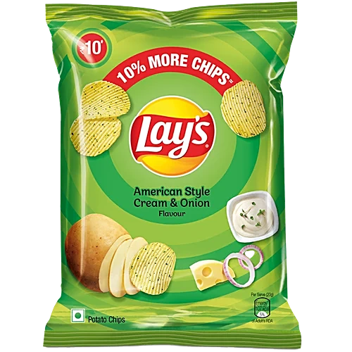 Lay's American Style Cream & Onion Potato Chips, 24 g