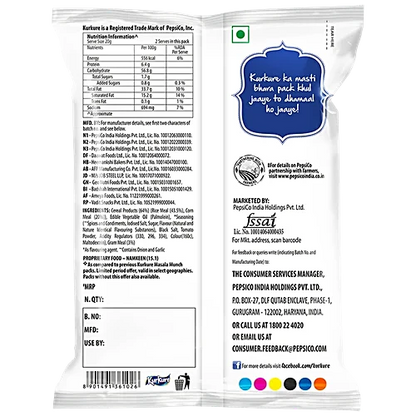 Kurkure Masala Munch Namkeen, 40 g