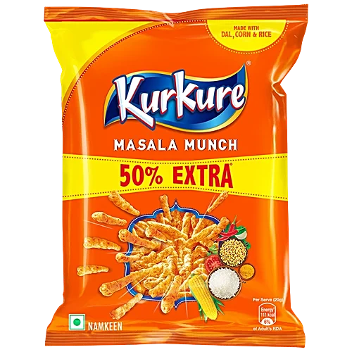 Kurkure Masala Munch Namkeen, 40 g