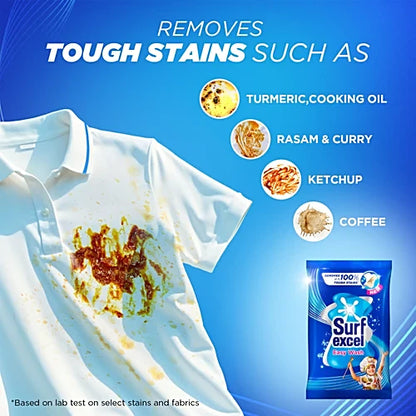 Surf Excel Easy Wash Detergent Powder, 70 g