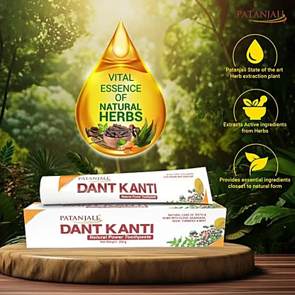 Patanjali Dant Kanti Natural Toothpaste, 200 g