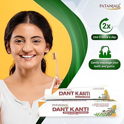 Patanjali Dant Kanti Natural Toothpaste, 200 g