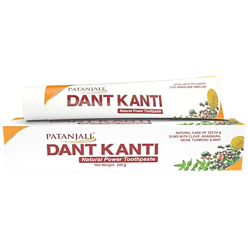 Patanjali Dant Kanti Natural Toothpaste, 200 g