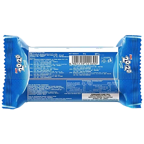 Parle 20-20 Butter Cookies, 30 g