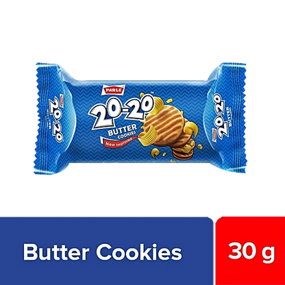 Parle 20-20 Butter Cookies, 30 g