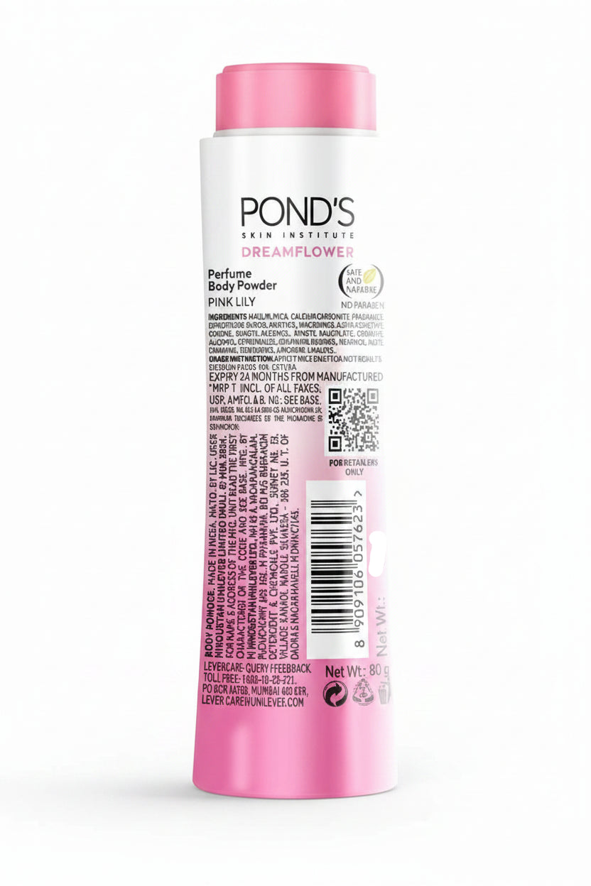 Ponds Dreamflower Pink Lily Perfume Body Powder, 19 g