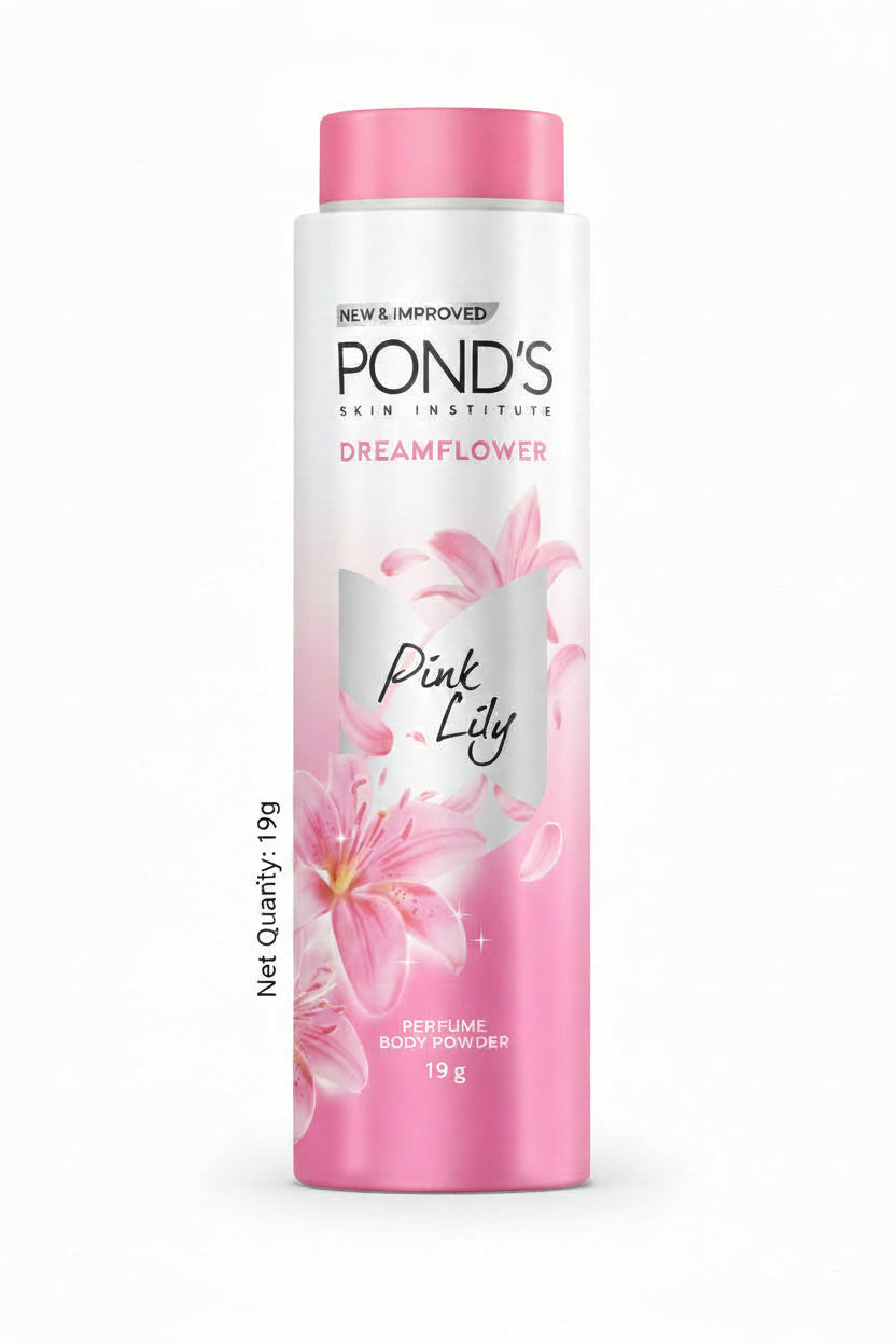 Ponds Dreamflower Pink Lily Perfume Body Powder, 19 g