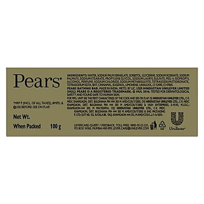 Pears Pure & Gentle Bathing Bar, 100 g