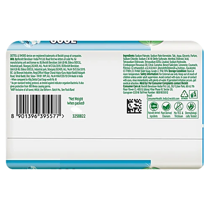 Dettol Icy Cool Soap, 45 g